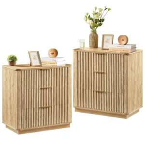 Nightstands Bedside Tables 3 Drawers