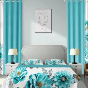 9-Piece Floral Bedspread Set