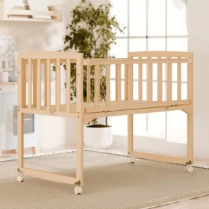 Wooden Bedside Bassinet, Crib For Newborns