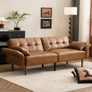 85” Futon Sofa Bed, Sleeper Sofa
