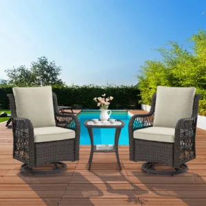 3 Piece Outdoor Porch Backyard