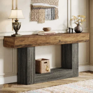 Console Table, Behind Couch Table